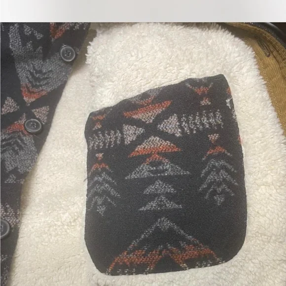 Men’s Medium Jachs New York Azteca, Sherpa lining, premium wool blended jacket. - Picture 3 of 7